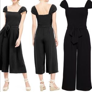 Gal Meets Glam Crepe Jumpsuit